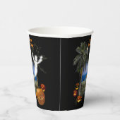 Halloween Hawaiian Style Pappbecher (Rechts)