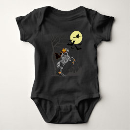 Halloween Headless Horseman Baby Strampler