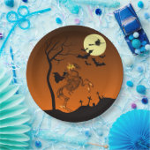 Halloween Headless Horseman Pappteller (Party)