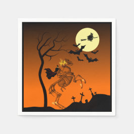 Halloween Headless Horseman Serviette