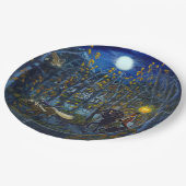 Halloween Headless-Pferdefleisch-Teller Pappteller (Schrägansicht)