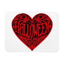 Halloween Heart, Red Heart, Holiday Magnet