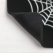 Halloween Heart Spider Web Spooky Kostüm Mousepad (Ecke)