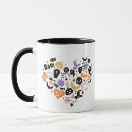 Halloween Heart Tasse