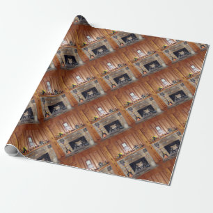 Halloween Hearth Geschenkpapier