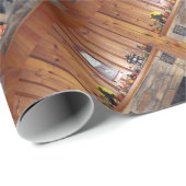 Halloween Hearth Geschenkpapier (Rolleneckpunkt)