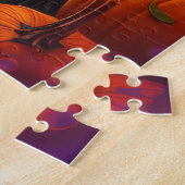 Halloween Heiliger Bernhard Vampir Kürbisse Grusel Puzzle (Seite)