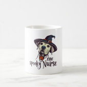 Halloween-Held - ein Spooky-Nurse-Hund Kaffeetasse (Mittel)