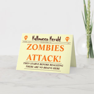 Halloween Herald - Nr. 001 Karte