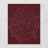 Halloween Herbst Dunkle Hochzeit Flyer (Hinten)