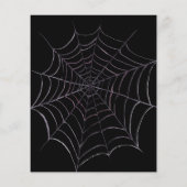 Halloween Herbst Dunkle Hochzeit Flyer (Hinten)