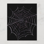 Halloween Herbst Dunkle Hochzeit Flyer (Hinten)