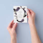 Halloween Herbst Dunkle Hochzeit Flyer (Gruppe)