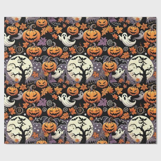 Halloween/Herbst/Herbst Geschenkpapier (Flach)