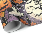 Halloween/Herbst/Herbst Geschenkpapier (Rolleneckpunkt)