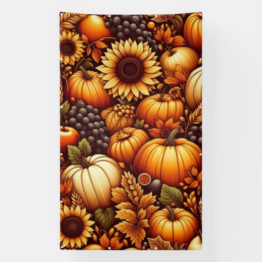 Halloween/Herbst/Herbst/Kürbis Banner (Vertikal)