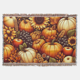 Halloween/Herbst/Herbst/Kürbis Decke