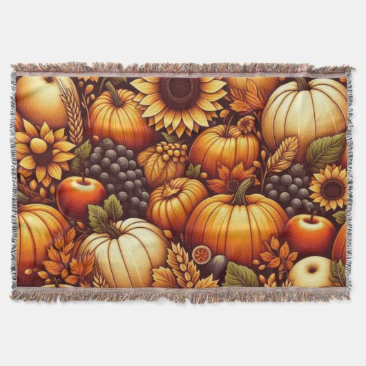 Halloween/Herbst/Herbst/Kürbis Decke (Vorderseite)