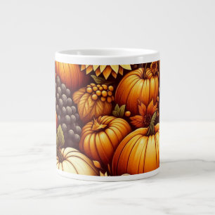 Halloween/Herbst/Herbst/Kürbis Jumbo-Tasse