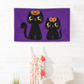 Halloween/Herbst/Herbst/Kürbis/Katze Banner (Insitu)