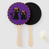 Halloween/Herbst/Herbst/Kürbis/Katze Fächer (Vorne und Hinten)