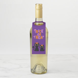 Halloween/Herbst/Herbst/Kürbis/Katze Flaschenanhänger