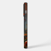 Halloween/Herbst/Herbst/Kürbis/Katze iPhone Hülle (Linke Seite)