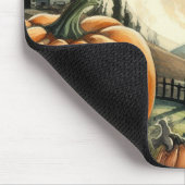 Halloween/Herbst/Herbst/Kürbis/Katze Mousepad (Ecke)