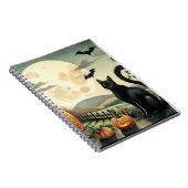 Halloween/Herbst/Herbst/Kürbis/Katze Notizblock (Rechte Seite)