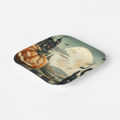 Halloween/Herbst/Herbst/Kürbis/Katze Pappteller (Gewinkelt)