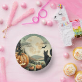 Halloween/Herbst/Herbst/Kürbis/Katze Pappteller (Party)