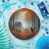 Halloween/Herbst/Herbst/Kürbis/Katze Pappteller (Party)