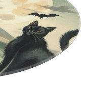 Halloween/Herbst/Herbst/Kürbis/Katze Schneidebrett (Ecke)
