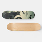 Halloween/Herbst/Herbst/Kürbis/Katze Skateboard (Horizontal)