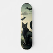 Halloween/Herbst/Herbst/Kürbis/Katze Skateboard (Vorne)