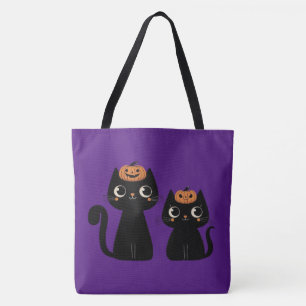 Halloween/Herbst/Herbst/Kürbis/Katze Tasche