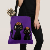 Halloween/Herbst/Herbst/Kürbis/Katze Tasche (Von Nahem)