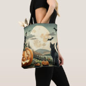 Halloween/Herbst/Herbst/Kürbis/Katze Tasche (Von Nahem)