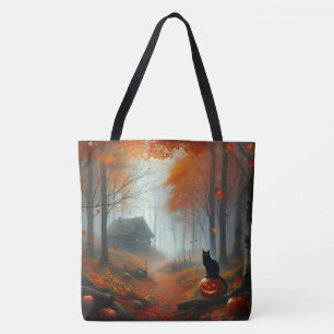 Halloween/Herbst/Herbst/Kürbis/Katze Tasche