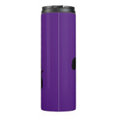 Halloween/Herbst/Herbst/Kürbis/Katze Thermosbecher (Rückseite)