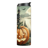 Halloween/Herbst/Herbst/Kürbis/Katze Thermosbecher (Nach links gedreht)
