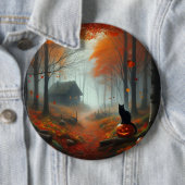 Halloween/Herbst/Herbst/Kürbis/Katzenpapier-Cups Button (Beispiel)