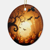 Halloween/Herbst/Herbst/Kürbis Keramik Ornament (Links)