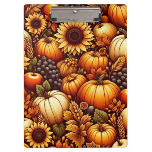Halloween/Herbst/Herbst/Kürbis Klemmbrett