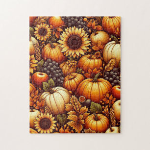Halloween/Herbst/Herbst/Kürbis Puzzle