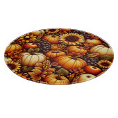 Halloween/Herbst/Herbst/Kürbis Schneidebrett (Ecke)