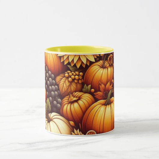 Halloween/Herbst/Herbst/Kürbis Tasse (Zentrum)