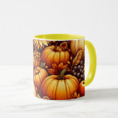 Halloween/Herbst/Herbst/Kürbis Tasse (VorderseiteRechts)