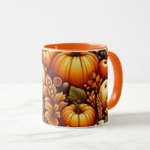 Halloween/Herbst/Herbst/Kürbis Tasse (VorderseiteRechts)
