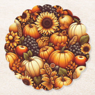 Halloween/Herbst/Herbst/Kürbis Untersetzer